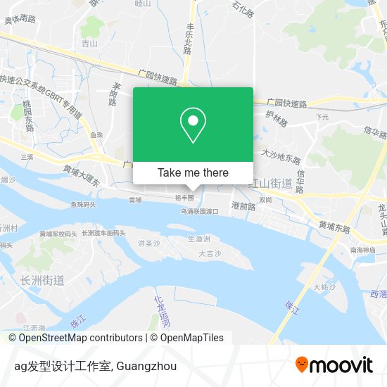 ag发型设计工作室 map