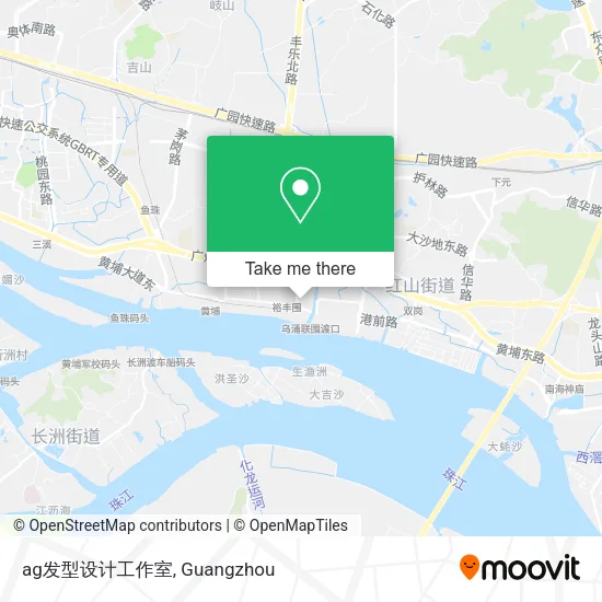 ag发型设计工作室 map