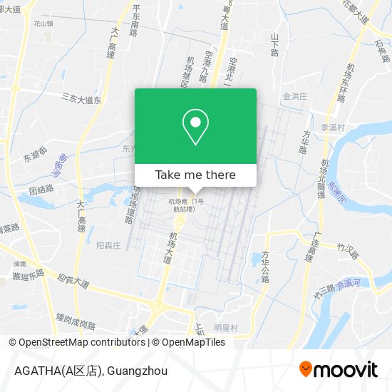 AGATHA(A区店) map