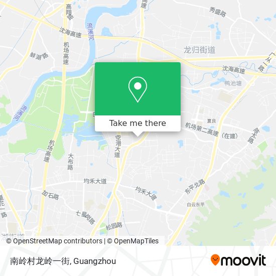 南岭村龙岭一街 map