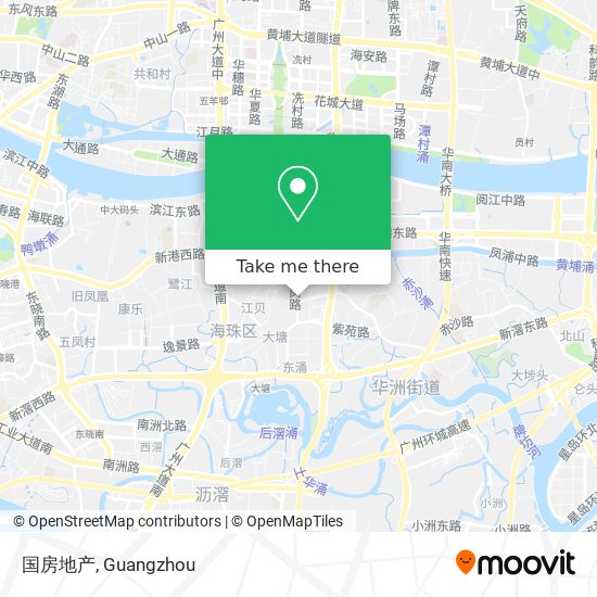 国房地产 map