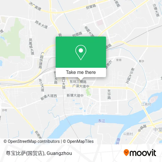 尊宝比萨(国贸店) map