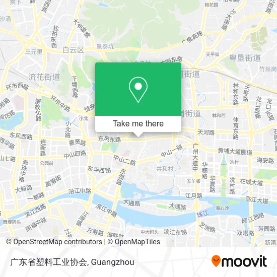 广东省塑料工业协会 map