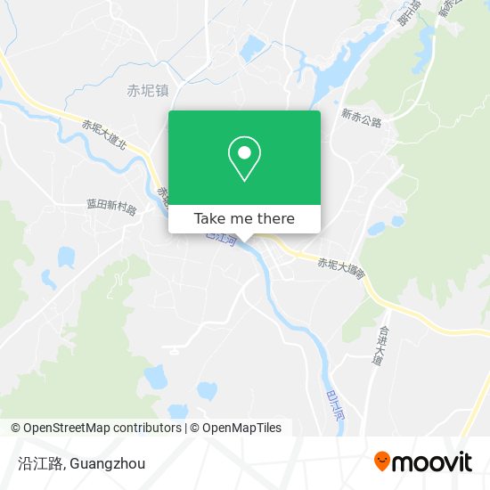 沿江路 map