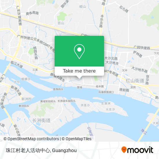 珠江村老人活动中心 map