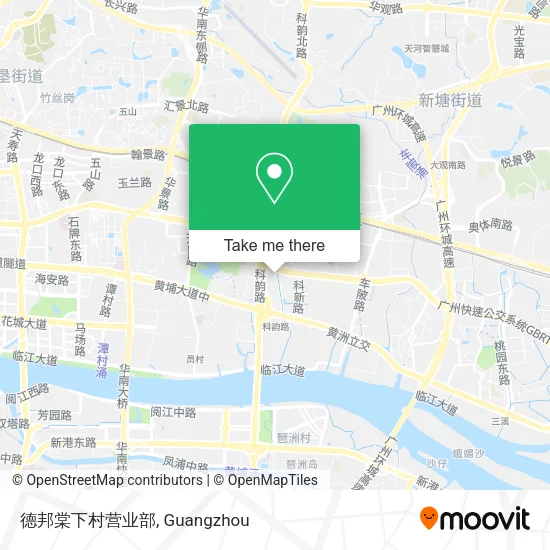 德邦棠下村营业部 map
