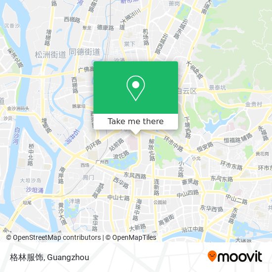 格林服饰 map