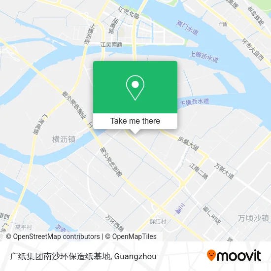 广纸集团南沙环保造纸基地 map
