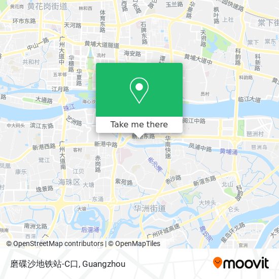 磨碟沙地铁站-C口 map