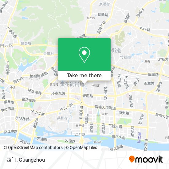 西门 map