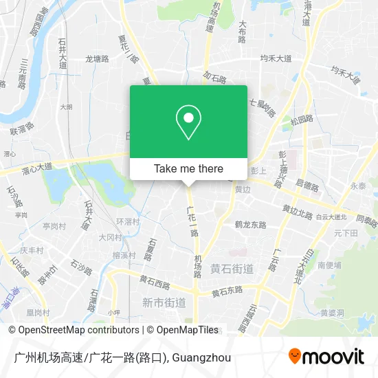 广州机场高速/广花一路(路口) map