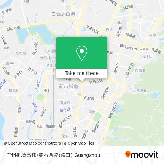广州机场高速/黄石西路(路口) map