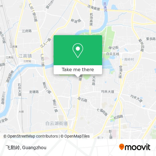 飞鹅岭 map