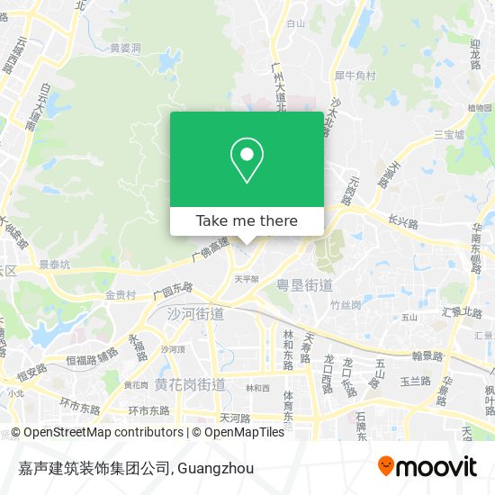 嘉声建筑装饰集团公司 map