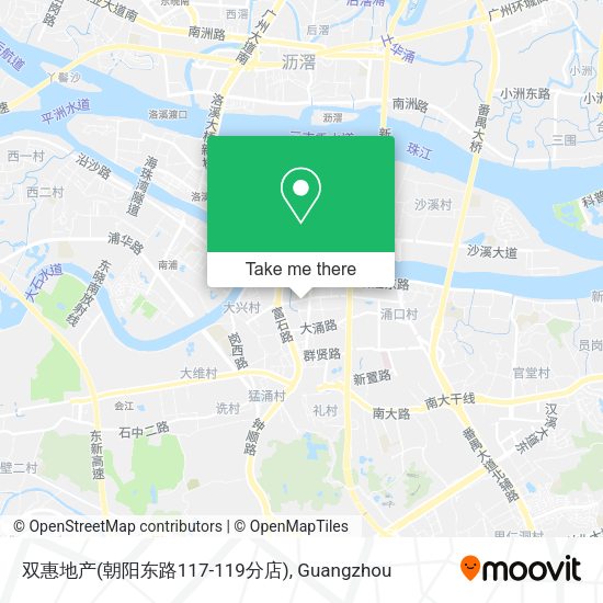 双惠地产(朝阳东路117-119分店) map