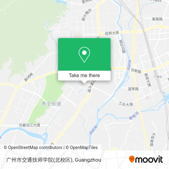 广州市交通技师学院(北校区) map