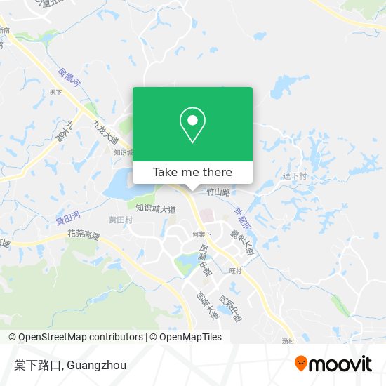 棠下路口 map