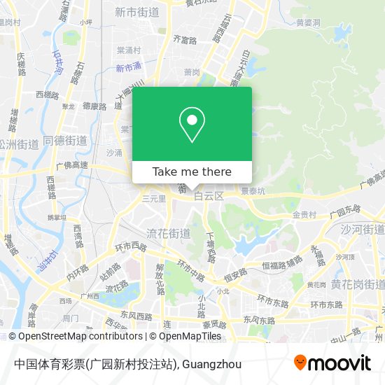中国体育彩票(广园新村投注站) map