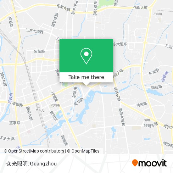 众光照明 map