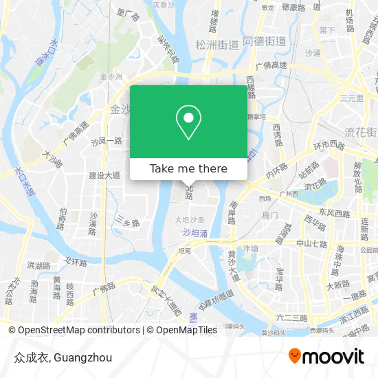 众成衣 map
