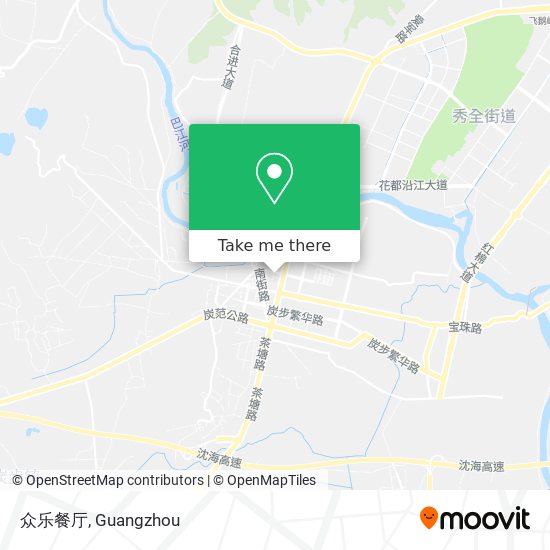 众乐餐厅 map