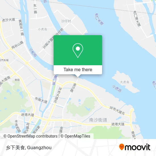 乡下美食 map