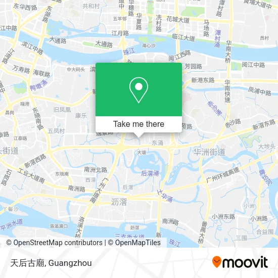 天后古廟 map