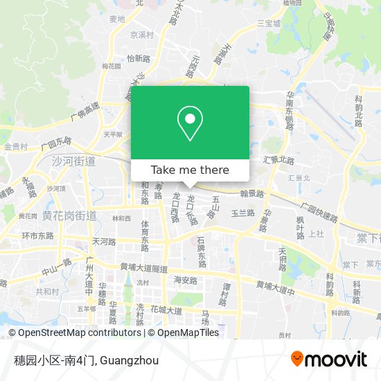 穗园小区-南4门 map