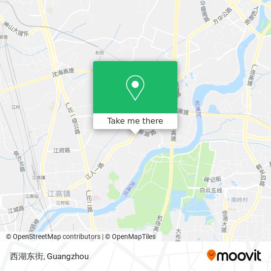 西湖东街 map