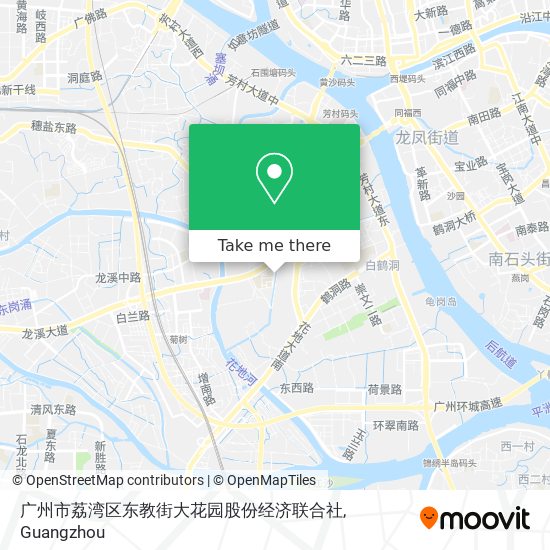 广州市荔湾区东教街大花园股份经济联合社 map