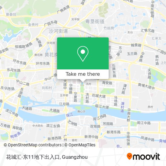 花城汇-东11地下出入口 map