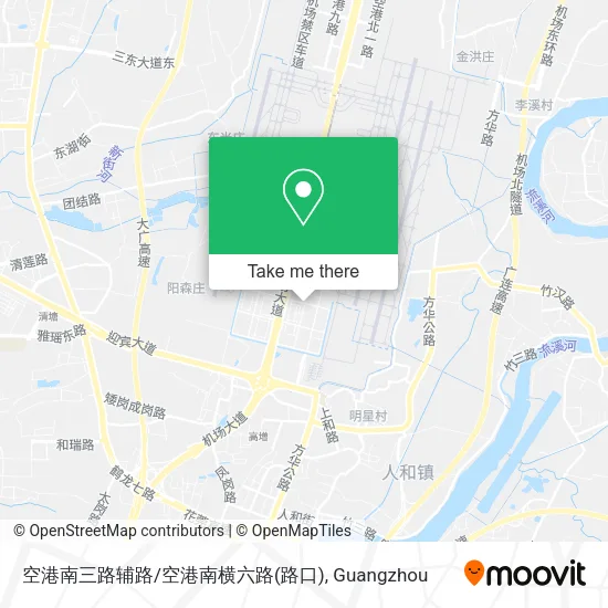 空港南三路辅路/空港南横六路(路口) map