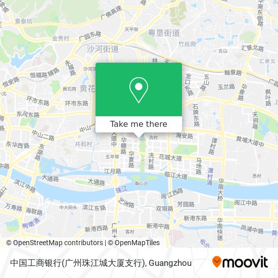 中国工商银行(广州珠江城大厦支行) map