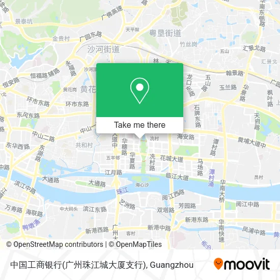中国工商银行(广州珠江城大厦支行) map
