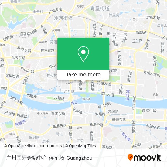 广州国际金融中心-停车场 map