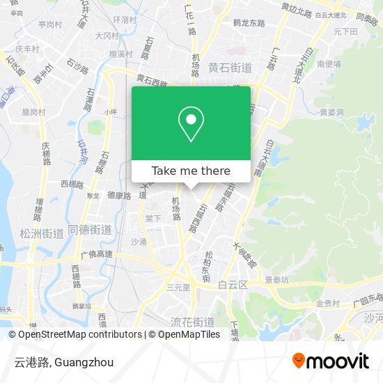 云港路 map