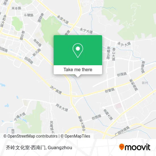 齐岭文化室-西南门 map