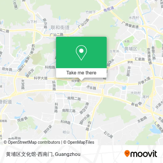 黄埔区文化馆-西南门 map