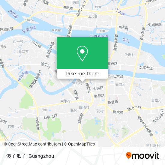 傻子瓜子 map
