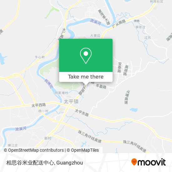 相思谷米业配送中心 map