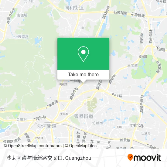 沙太南路与怡新路交叉口 map