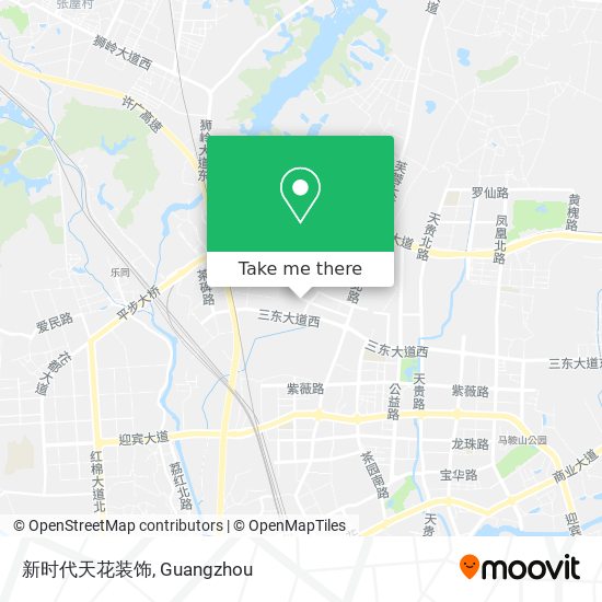 新时代天花装饰 map