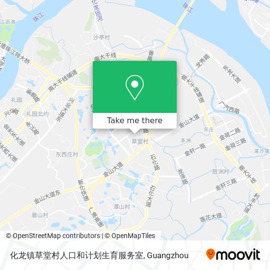 化龙镇草堂村人口和计划生育服务室 map