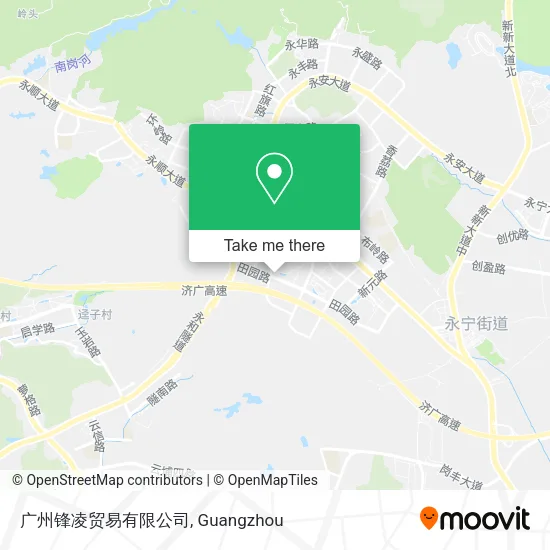 广州锋凌贸易有限公司 map