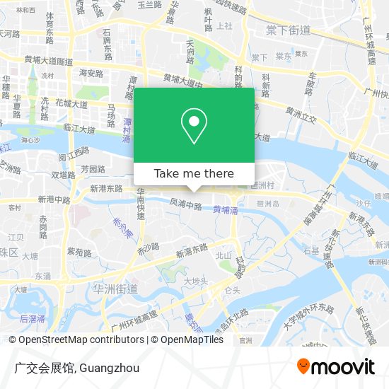 广交会展馆 map