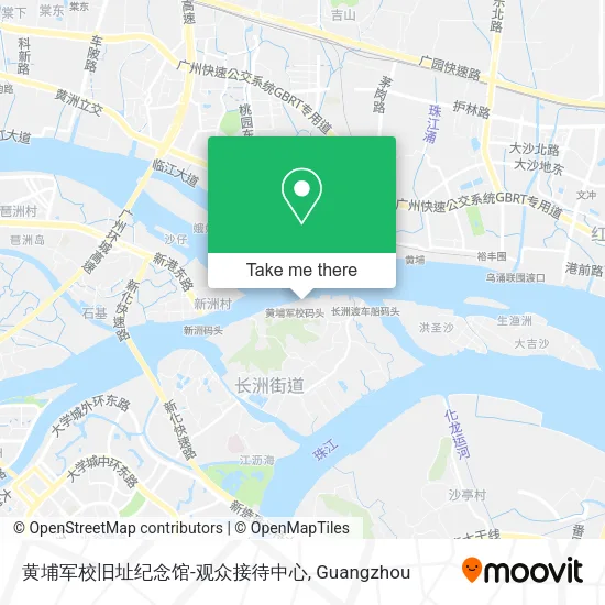 黄埔军校旧址纪念馆-观众接待中心 map