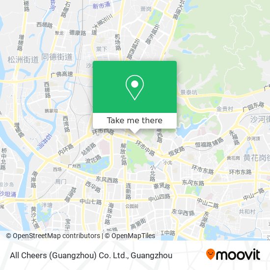 All Cheers (Guangzhou) Co. Ltd. map