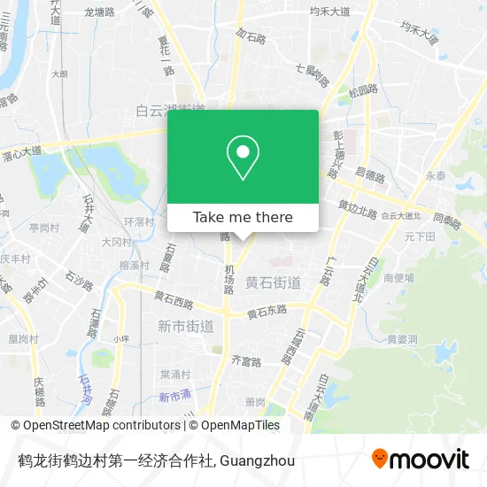 鹤龙街鹤边村第一经济合作社 map