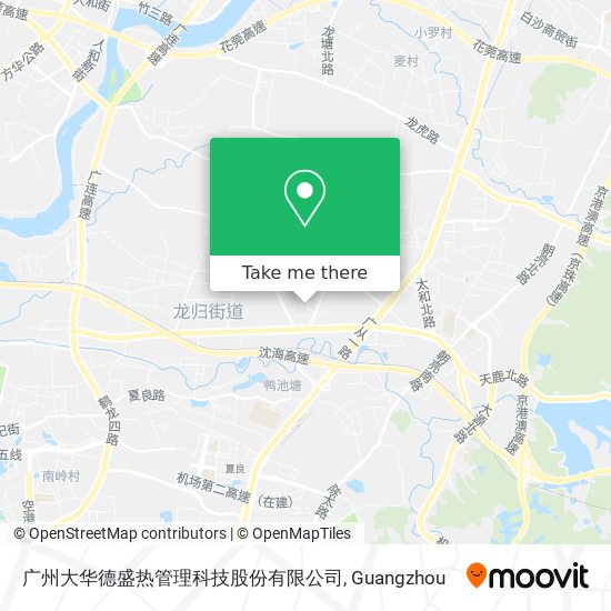 广州大华德盛热管理科技股份有限公司 map