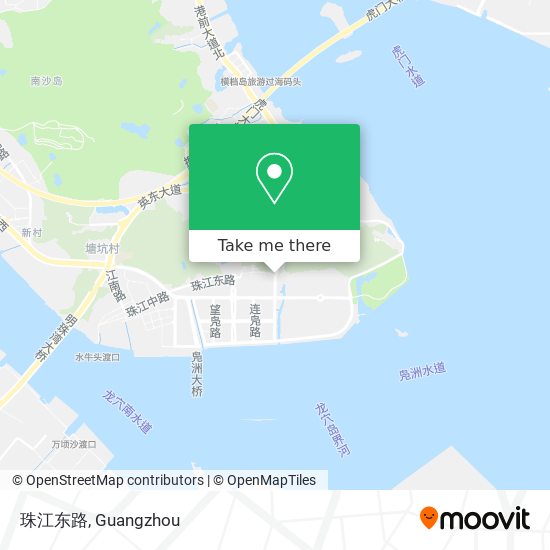 珠江东路 map
